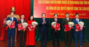 Read more about the article Ninh Bình thu hồi quyết định bổ nhiệm 3 phó giám đốc sở