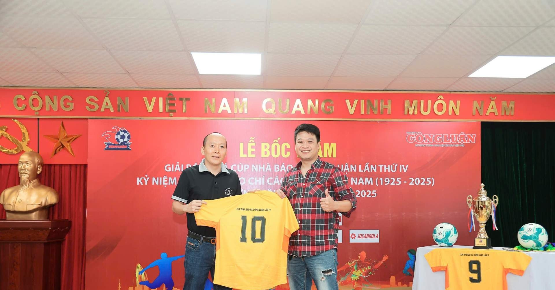 Read more about the article 16 đội dự giải bóng đá Cup Nhà báo và Công luận 2025