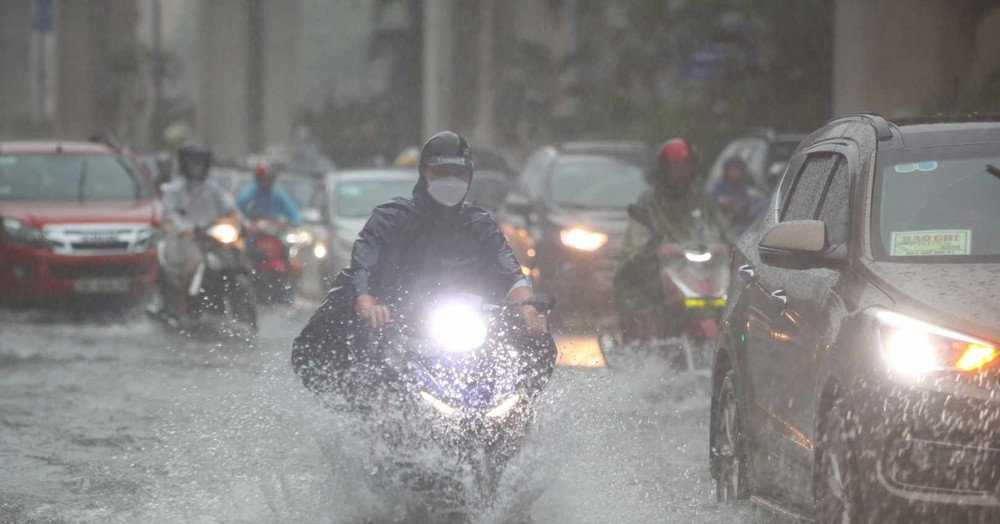 You are currently viewing Mưa lớn xối xả ở miền Bắc và Thanh Hóa