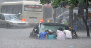 Read more about the article Mưa lớn xối xả ở miền Bắc, cường suất đến 150mm/3h