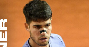 Read more about the article Carlos Alcaraz thắng nghẹt thở Khachanov, vào tứ kết Rome Open 2025