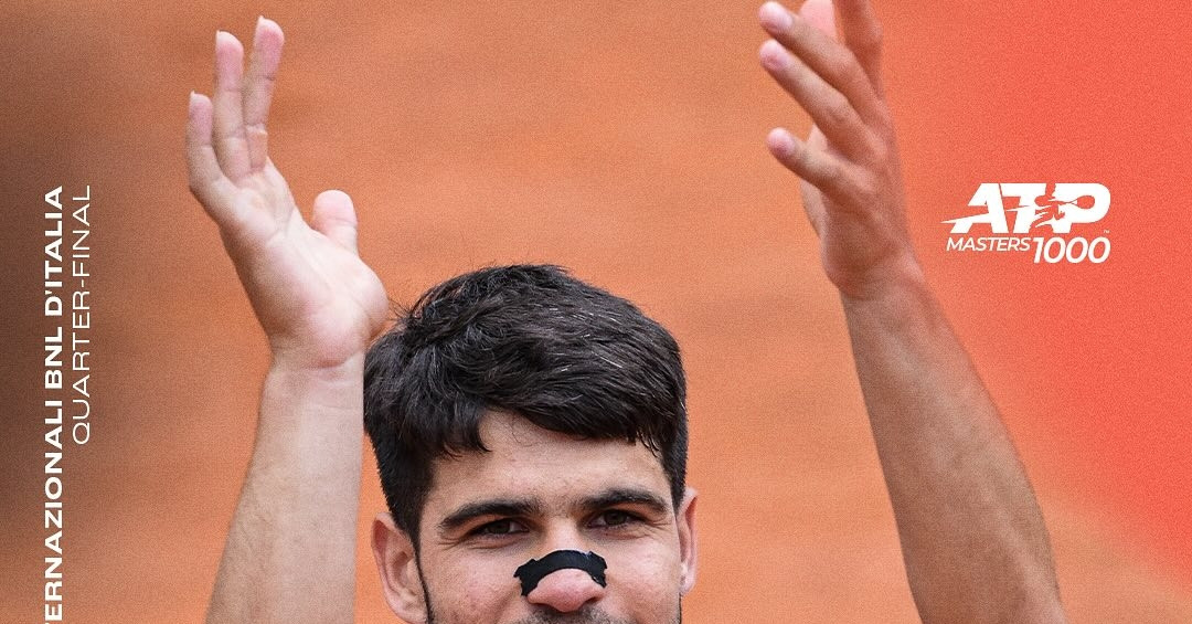 You are currently viewing Carlos Alcaraz vào bán kết Rome Open 2025