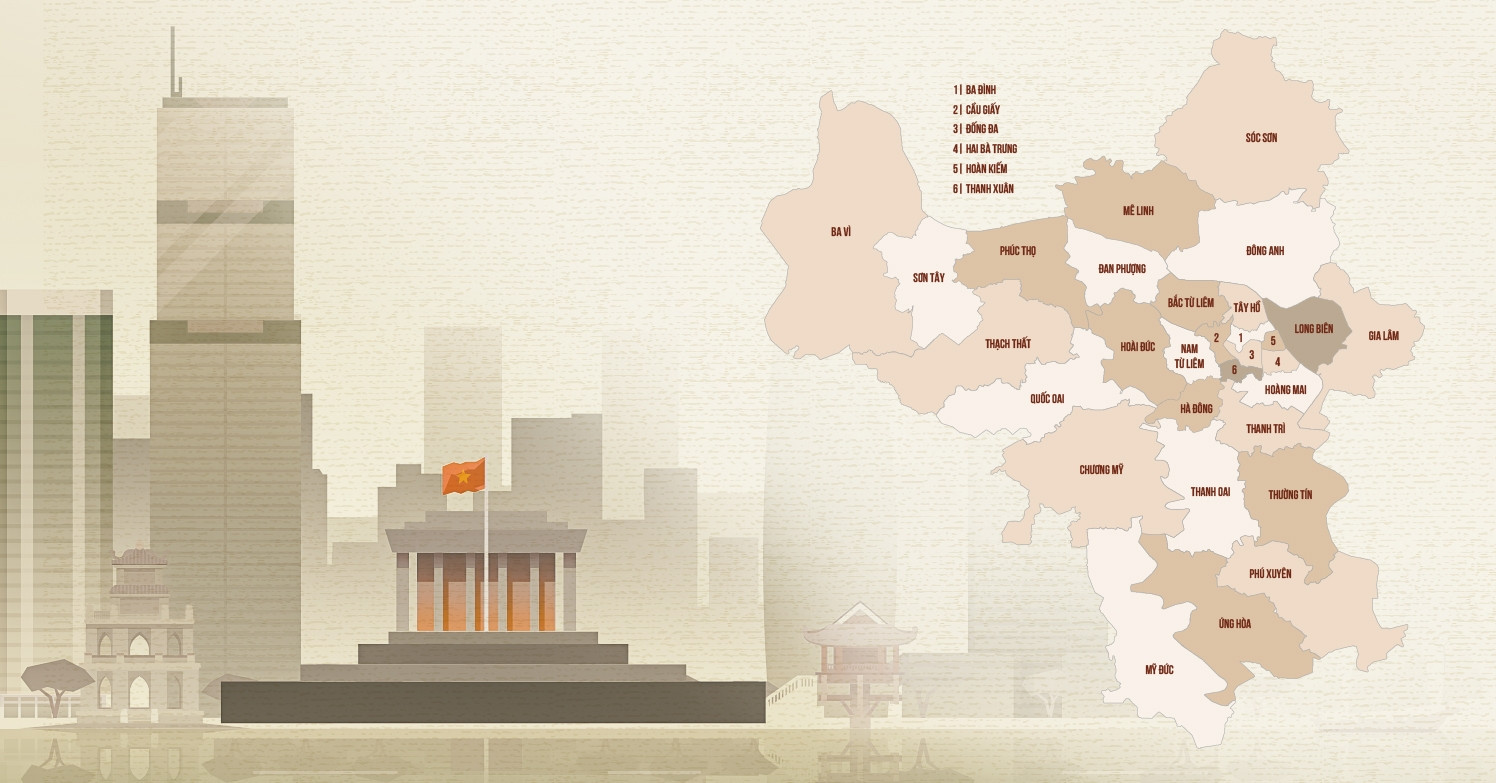 You are currently viewing Danh sách tên gọi 126 xã, phường mới sau sắp xếp ở Hà Nội