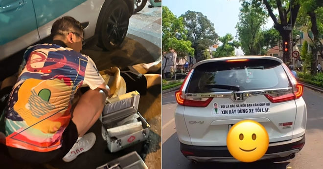 You are currently viewing Cứu giúp cô gái trên đường Hà Nội, nam bác sĩ thở phào khi nhận dòng tin nhắn