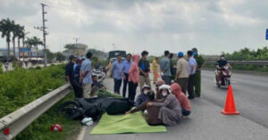 Read more about the article Đang đi cùng với bố, cô gái ở Hải Dương bị xe bồn gây tai nạn tử vong