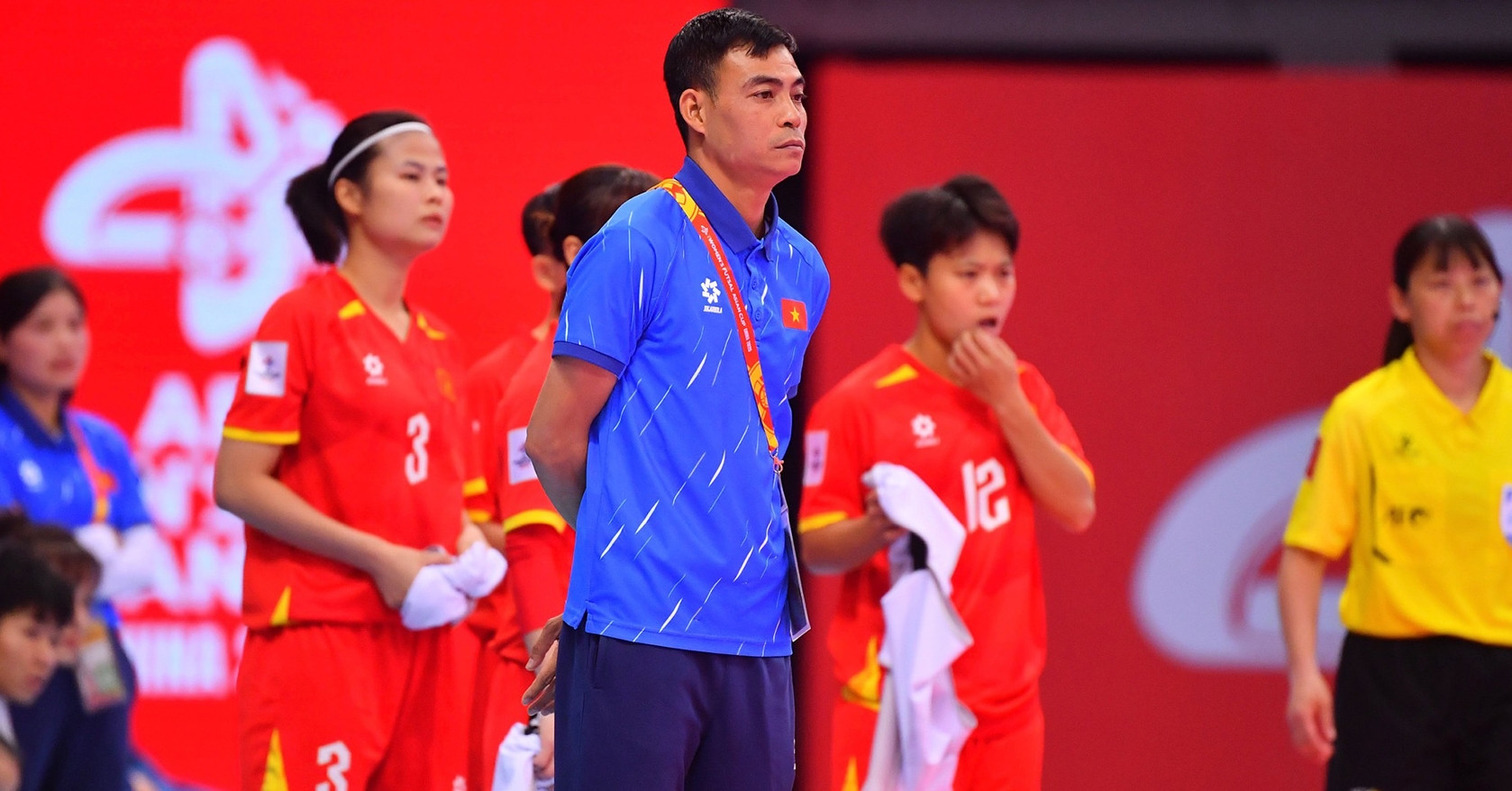You are currently viewing HLV tuyển futsal nữ Việt Nam chưa hài lòng dù thắng đậm Hong Kong