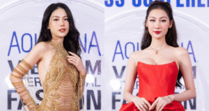 Read more about the article Hoa hậu Bùi Quỳnh Hoa hở bạo, Quế Anh vai trần gợi cảm