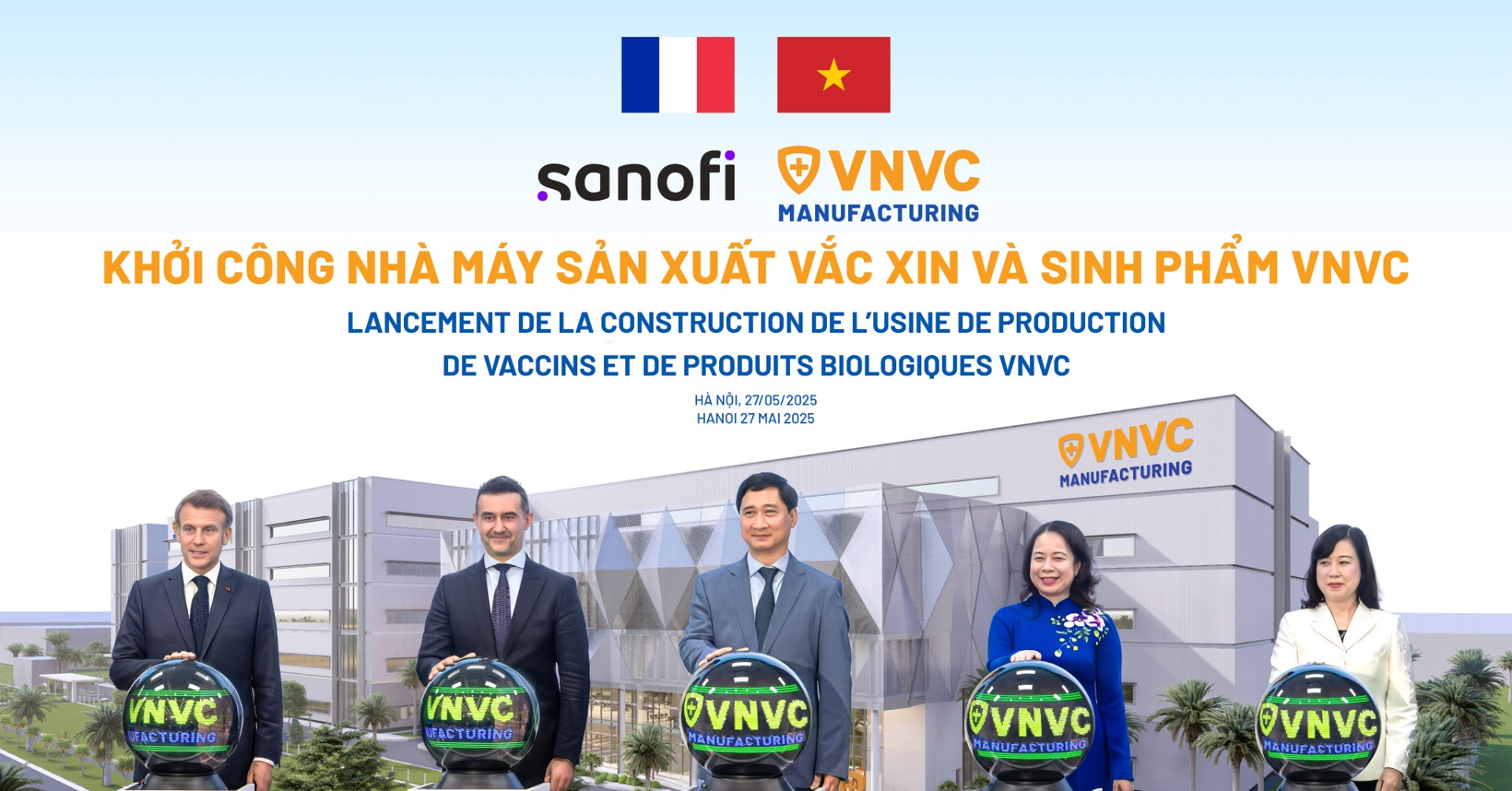 Read more about the article Khởi công Nhà máy Vắc xin và Sinh phẩm VNVC 2.000 tỷ đồng 
