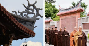 Read more about the article Ngôi chùa có tường gạch đỏ, mái cong, chỉ dành cho phụ nữ chữa lành tâm hồn