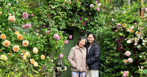 Read more about the article Người phụ nữ Việt ở Mỹ trồng vườn hoa hồng rực rỡ, mong tìm lại nụ cười của mẹ