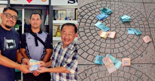 You are currently viewing Nhặt được tiền trên phố, ông lão 75 tuổi chờ cả ngày để trả lại