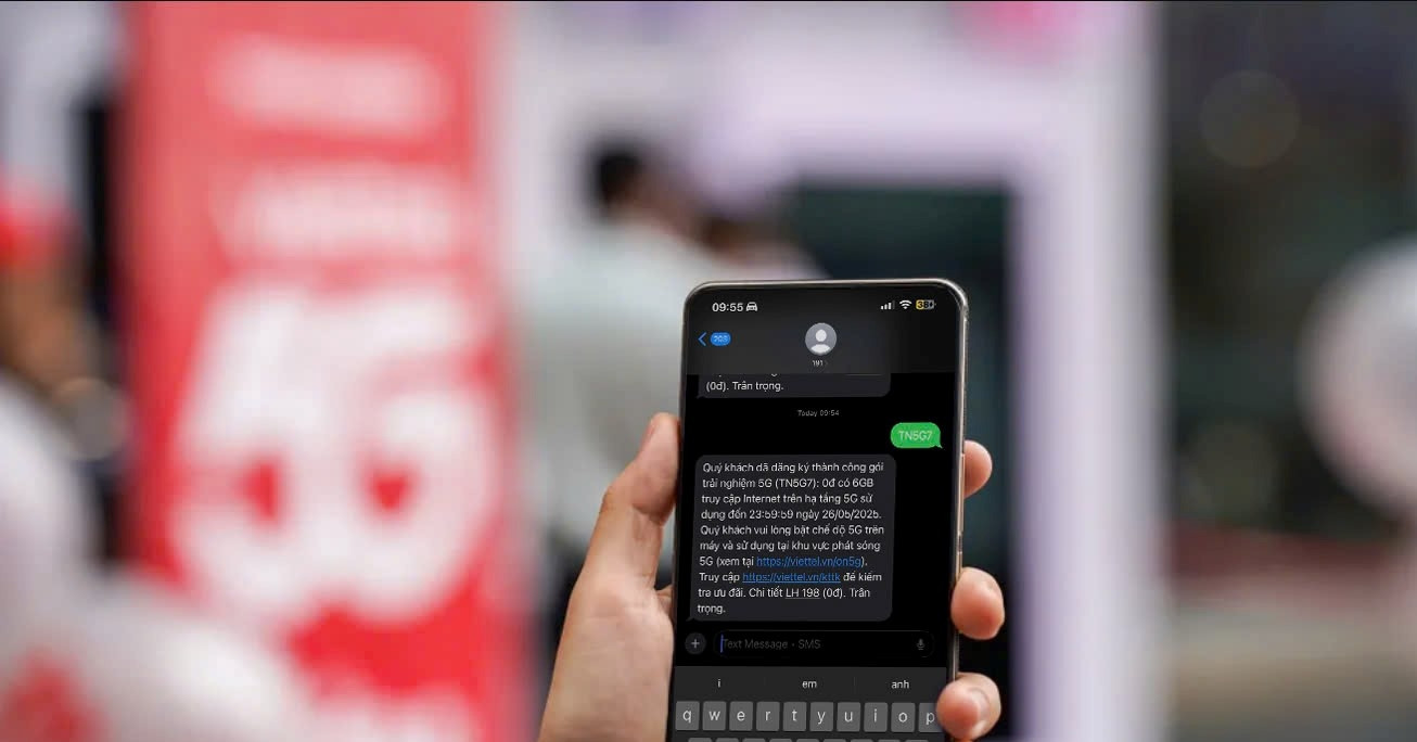 You are currently viewing Tặng hàng chục triệu gigabit, Viettel đẩy nhanh tiến độ phổ cập 5G