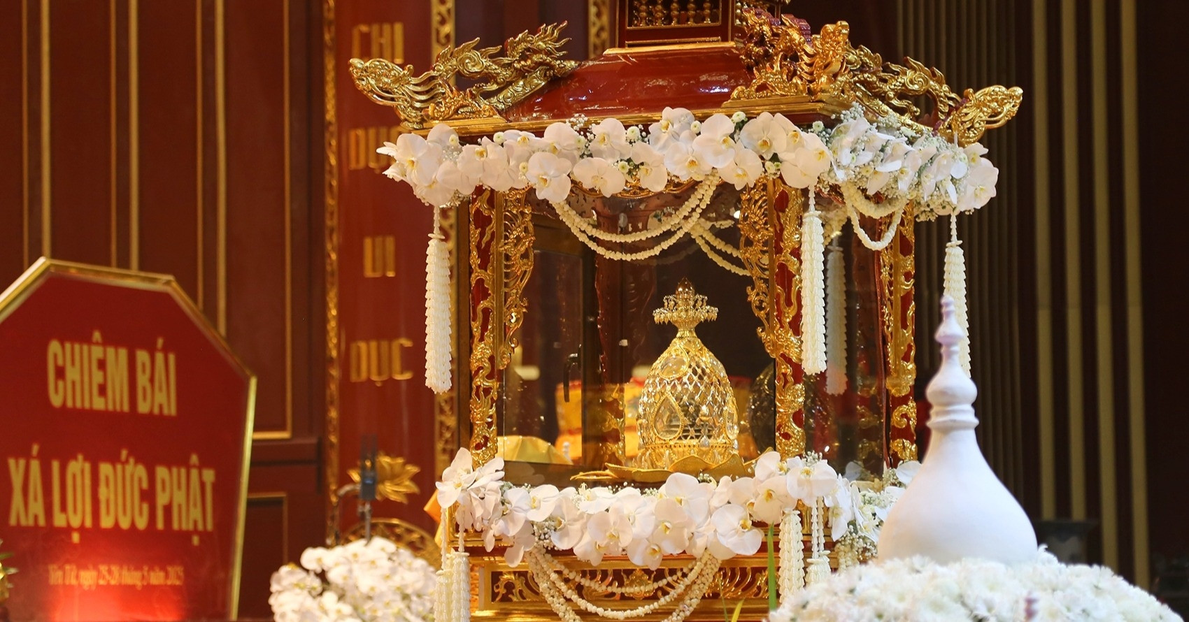 You are currently viewing Thay đổi thời gian cung rước xá lợi Đức Phật từ Yên Tử về Hưng Yên