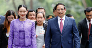 Read more about the article Thủ tướng Phạm Minh Chính chủ trì lễ đón Thủ tướng Thái Lan