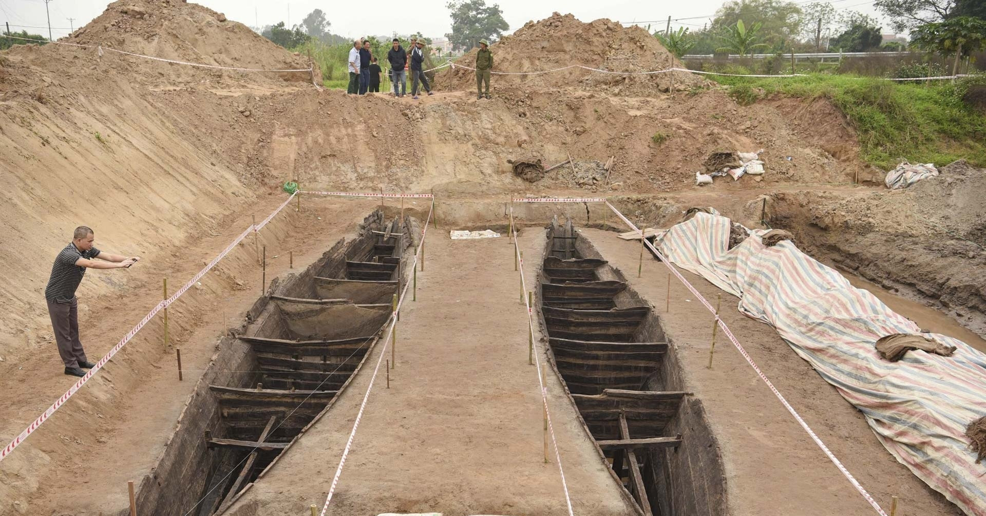 You are currently viewing Thuyền cổ ở Bắc Ninh có hai thân, khả năng có từ thời Lý, thời Trần