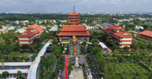 Read more about the article Cận cảnh nơi chiêm bái xá lợi Đức Phật và khai mạc Đại lễ Vesak 2025