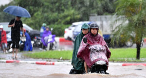 Read more about the article Mưa lớn tiếp diễn ở miền Bắc, vẫn nguy cơ 100mm/3h