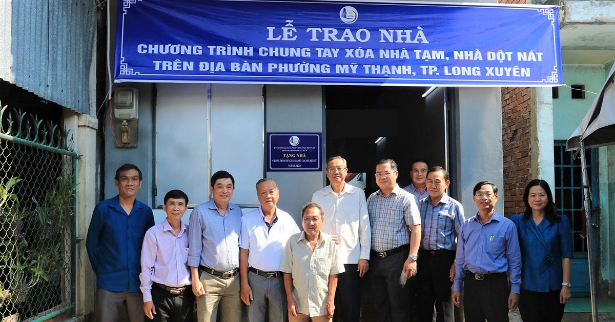 You are currently viewing An Giang là địa phương thứ 21 không còn nhà tạm, nhà dột nát
