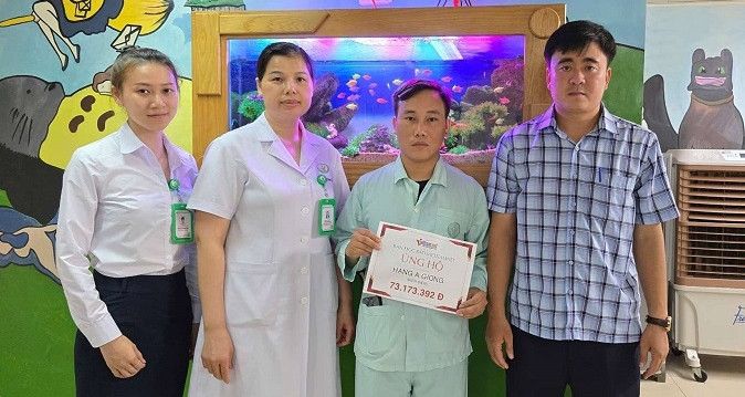 Read more about the article Bạn đọc giúp đỡ bé Hạng A Giong bị máy xúc cán qua người hơn 73 triệu đồng