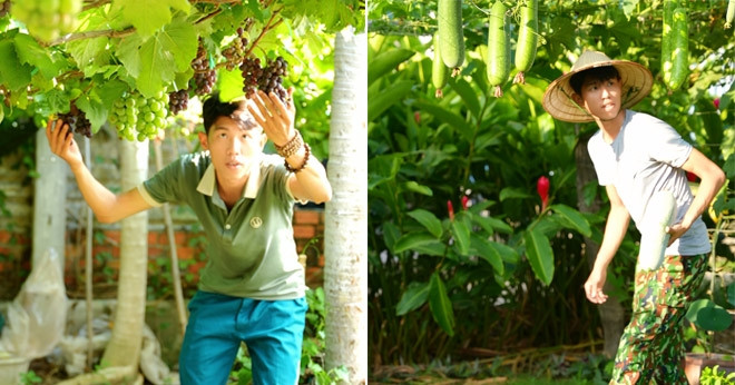 Read more about the article Chàng trai Ninh Thuận biến khu vườn xơ xác thành chốn thư giãn, đẹp như mơ