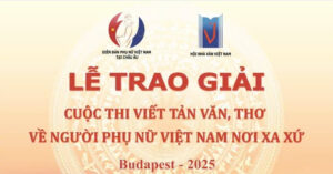 Read more about the article Cuộc thi viết văn, thơ về đề tài phụ nữ Việt Nam nơi xa xứ