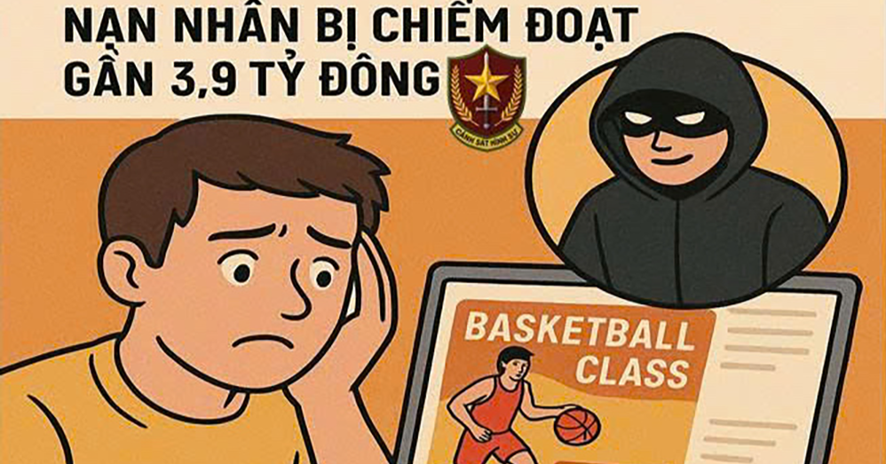 You are currently viewing Đăng ký học bóng rổ cho con, người phụ nữ ở TPHCM bị lừa 3,9 tỷ đồng