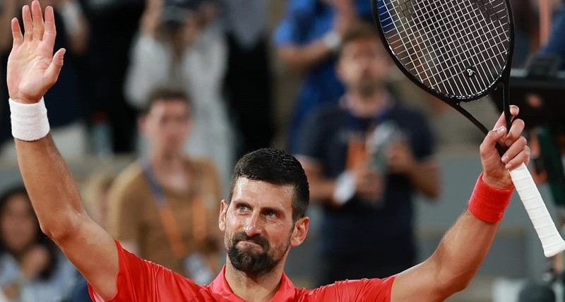 Read more about the article Djokovic tốc hành vào vòng 4 Roland Garros 2025