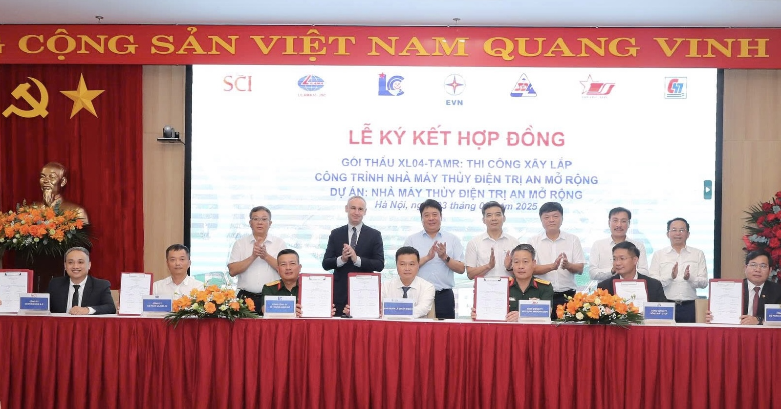 You are currently viewing EVN ký kết hợp đồng gói thầu quy mô lớn nhất nhà máy thủy điện Trị An mở rộng