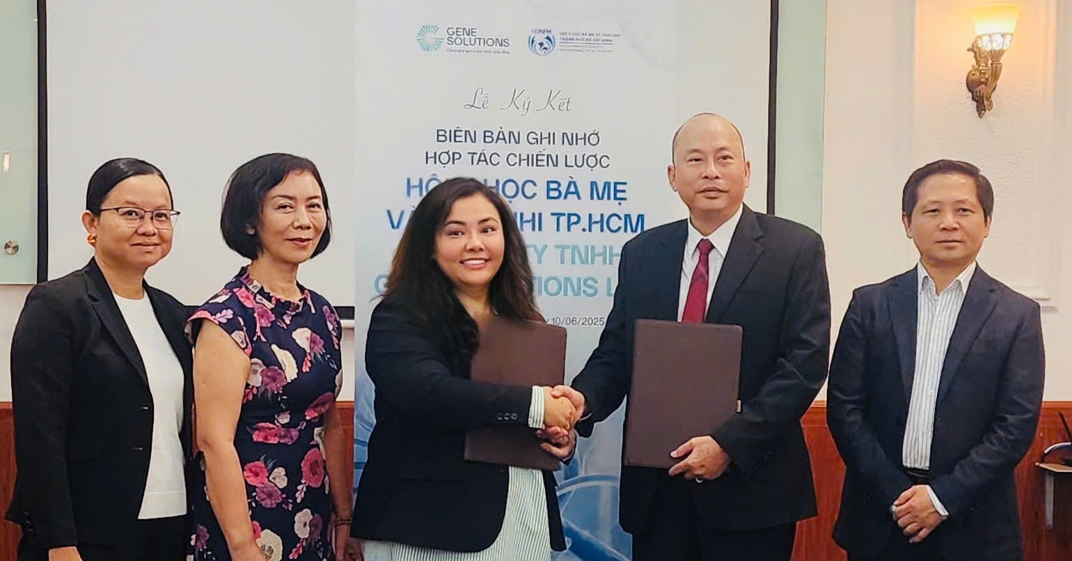 You are currently viewing Gene Solutions ký hợp tác toàn diện với Hội Y học Bà mẹ và Thai nhi TPHCM