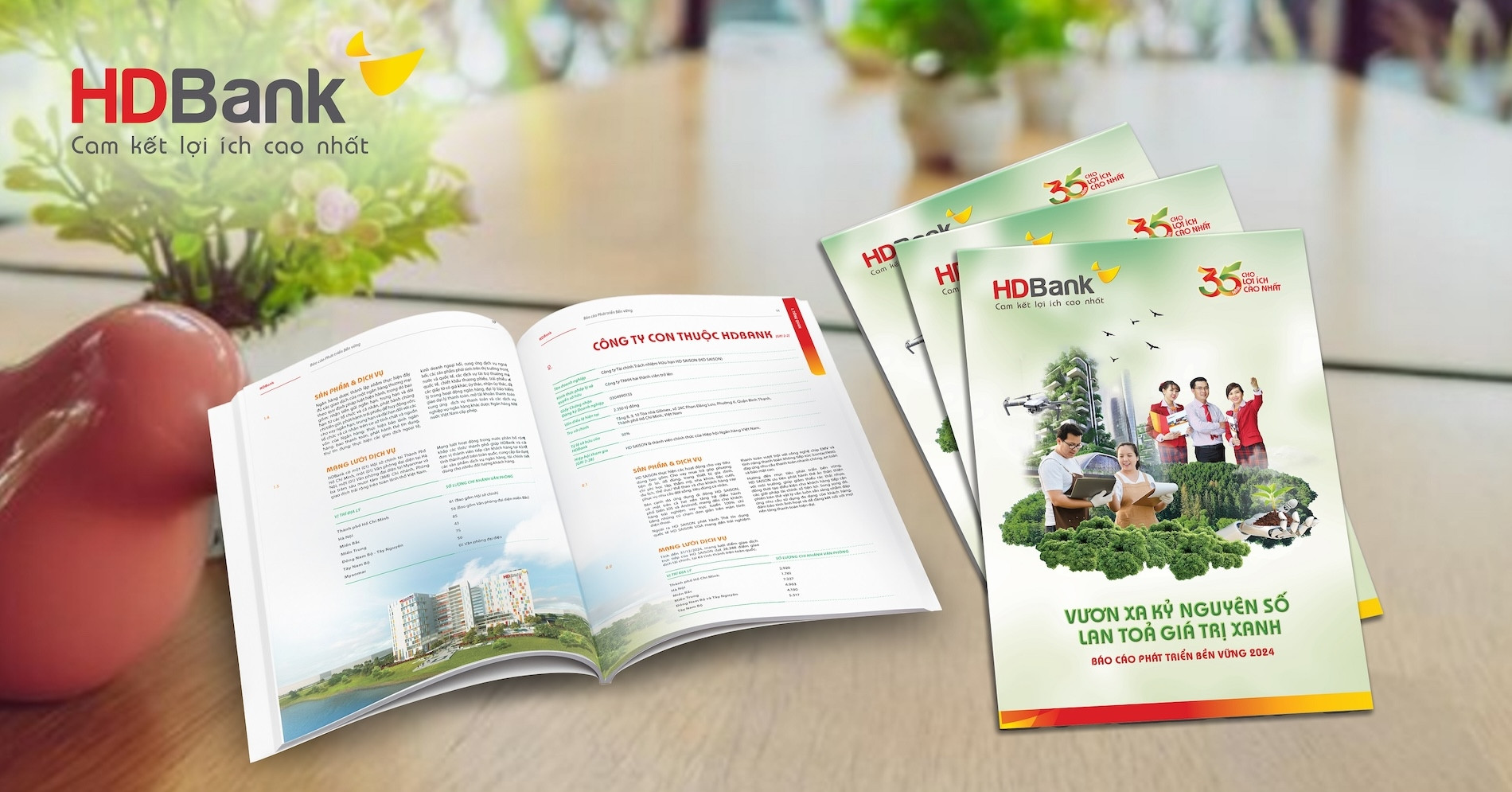 Read more about the article HDBank công bố báo cáo Phát triển bền vững năm 2024