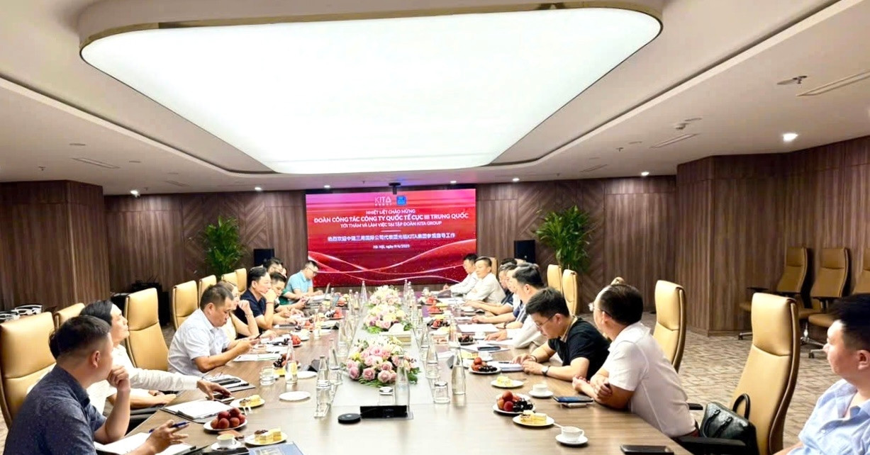 Read more about the article Kita Group xúc tiến hợp tác với doanh nghiệp xây dựng hàng đầu Trung Quốc 
