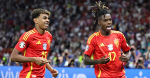 Read more about the article Lamine Yamal làm nóng chuyển nhượng, hẹn Nico Williams ở Barca