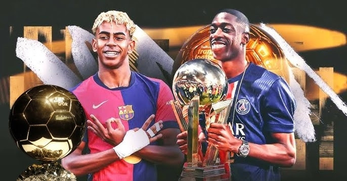 Read more about the article Lamine Yamal phá vỡ im lặng đua Quả bóng vàng với Dembele