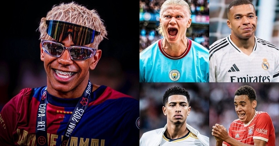 You are currently viewing Lamine Yamal vươn lên số 1 thế giới, bỏ xa Haaland và Mbappe