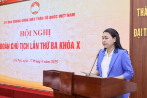 Read more about the article Sau sáp nhập, kết thúc cấp huyện, số Phó Chủ tịch MTTQ dư rất lớn