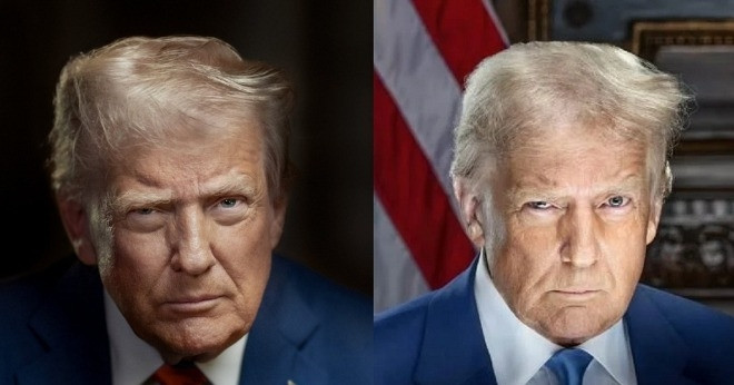 Read more about the article Nhà Trắng bất ngờ công bố ảnh chân dung mới của Tổng thống Trump