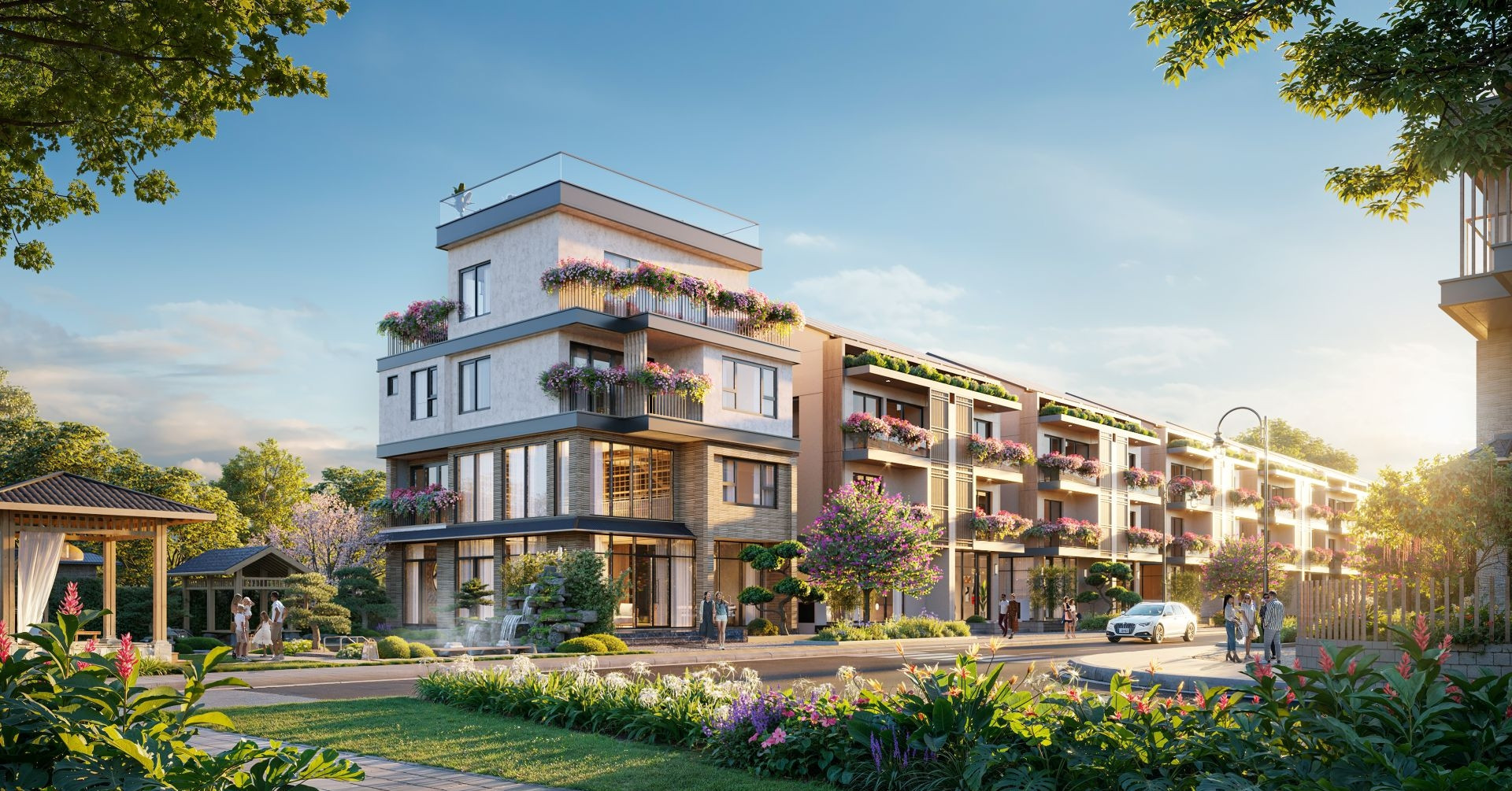 You are currently viewing mang dấu ấn quốc tế đến Essensia Parkway