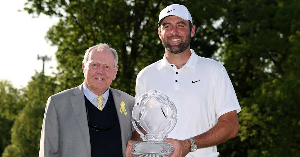 Read more about the article Scottie Scheffler tái hiện Tiger Woods ở Memorial Tournament