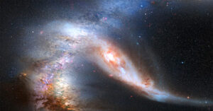 Read more about the article Thảm hoạ Trái Đất bị nuốt chửng khi 2 thiên hà va chạm có xảy ra?