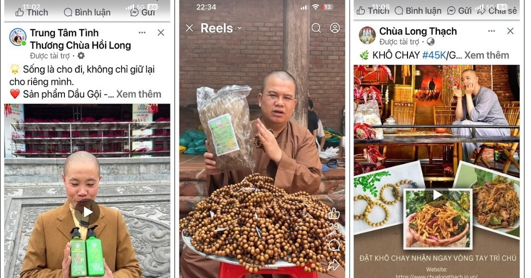 You are currently viewing Thấy gì khi nhà sư livestream bán hàng, chốt đơn rào rào?