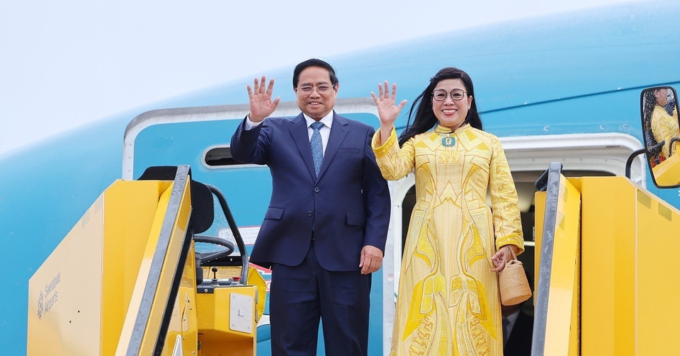 Read more about the article Thủ tướng Phạm Minh Chính tới Stockholm, bắt đầu thăm chính thức Thụy Điển
