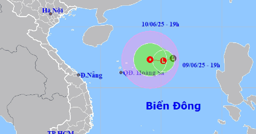 You are currently viewing Áp thấp nhiệt đới khả năng sắp hình thành trên Biển Đông