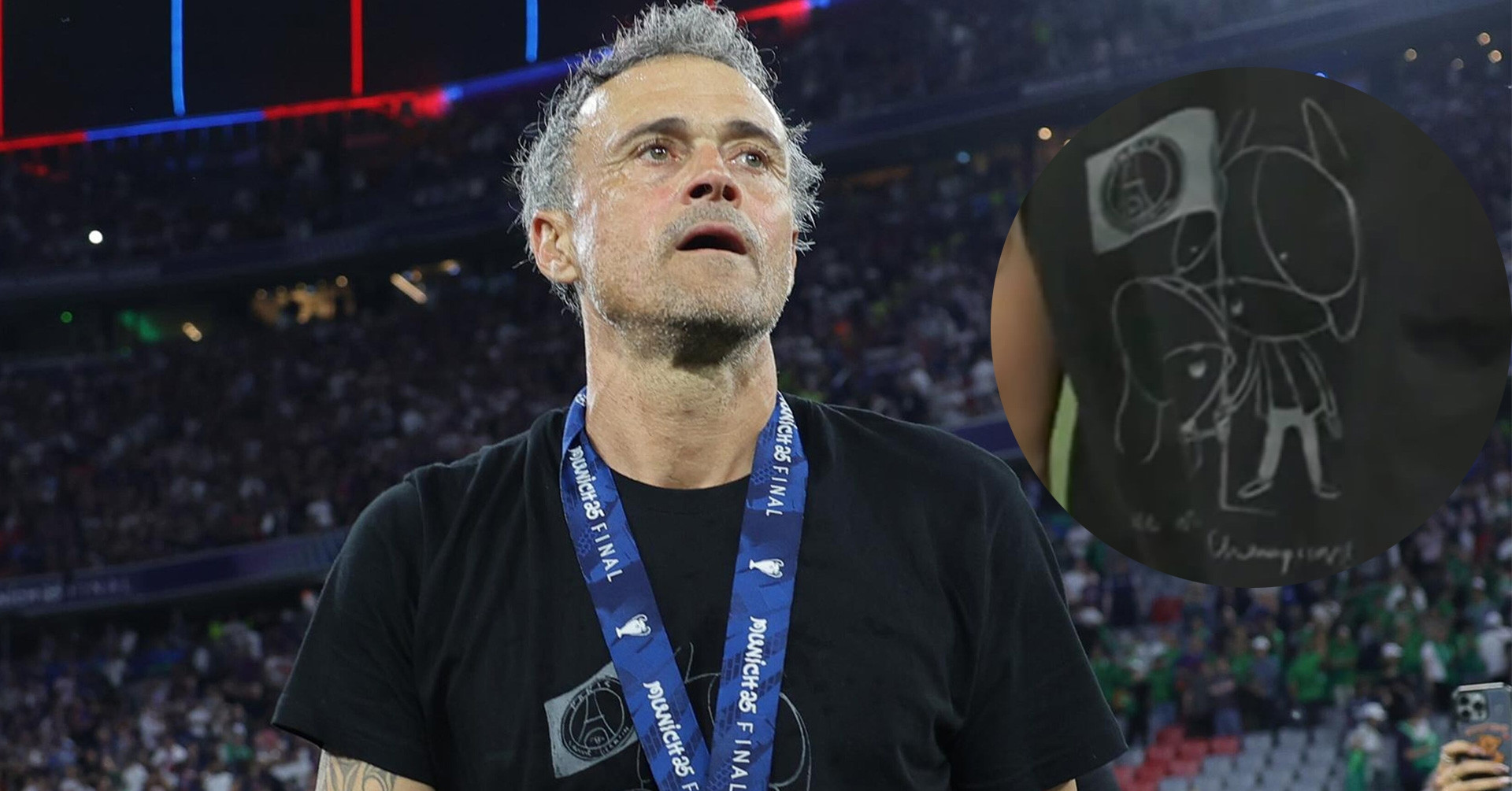 Read more about the article Xúc động Luis Enrique tưởng nhớ con gái Xana ở Cúp C1